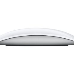 Apple Magic Mouse trådlös mus i vitt sedd från sidan