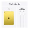 Apple iPad A16 Wi Fi 11 256GB Gul1