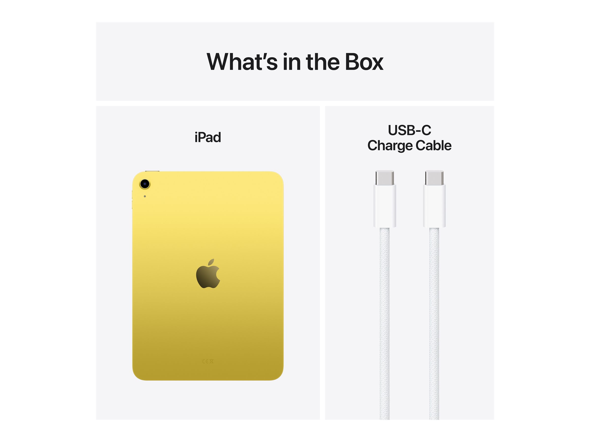 Apple iPad A16 Wi Fi 11 256GB Gul1