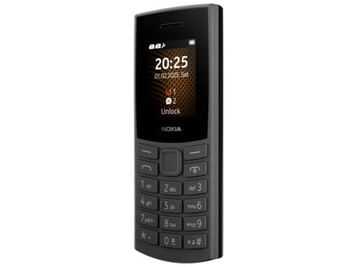 Nokia 105 4G 2nd Edition (2024) – 4G Funktionstelefon – Dual SIM – 1.8 Svart