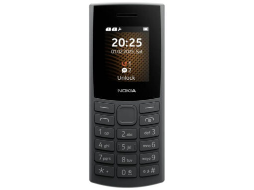 Nokia 105 4G 2nd Edition (2024) – 4G Funktionstelefon – Dual SIM – 1.8 Svart1