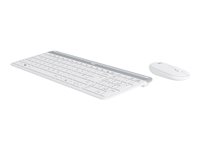 Logitech Slim Wireless Combo MK470 Tastatur og mus-sæt Trådløs