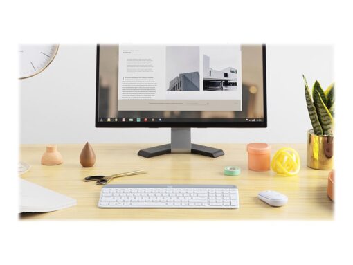 Logitech Slim Wireless Combo MK470 Tastatur og mus-sæt Trådløs
