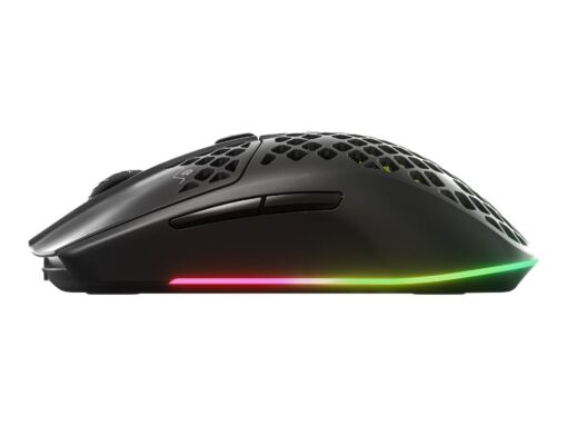 SteelSeries Aerox 3 WIRELESS Optisk Trådløs Kabling Sort