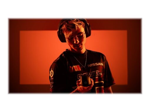 SteelSeries Pro Series PRIME Optisk Kabling Sort