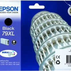 Epson 79XL Svart Bläckpatron – DURABrite Ultra, XL kapacitet