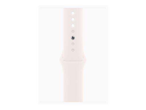Apple Watch Series 10 (GPS) 46 mm Pink Hvid Smart ur