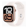 Apple Watch Series 10 (GPS) 46 mm Pink Hvid Smart ur