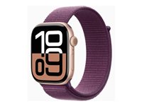 Apple Watch Series 10 (GPS) 46 mm Pink Lilla Smart ur