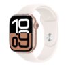 Apple Watch Series 10 (GPS + Cellular) 46 mm Pink Hvid Smart ur