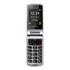 Bea-fon Silver Line SL645 Plus - sort-sølv - funktionstelefon - GSM