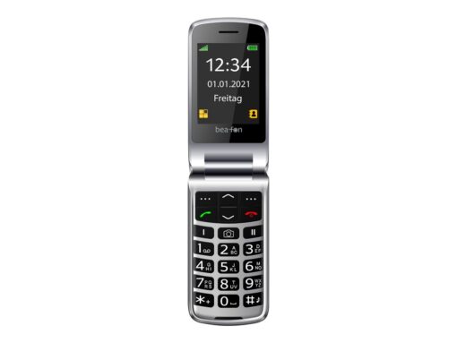 Bea-fon Silver Line SL645 Plus - sort-sølv - funktionstelefon - GSM