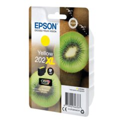 Epson 202XL Gul 650 sider Blæk C13T02H44010