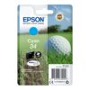 Epson 34 Cyan 300 sider Blæk C13T34624010