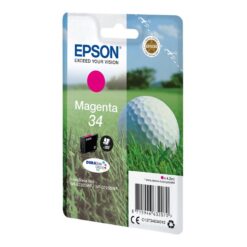 Epson 34 Magenta 300 sider Blæk C13T34634010