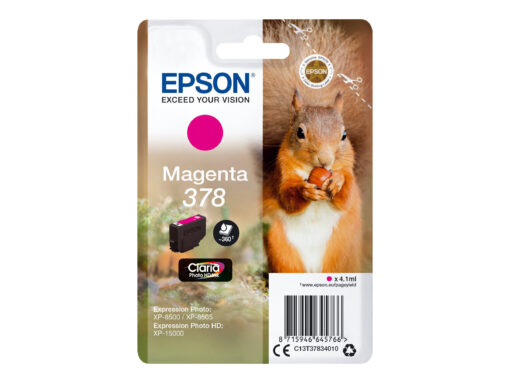 Epson 378 Magenta 360 sider Blæk C13T37834010