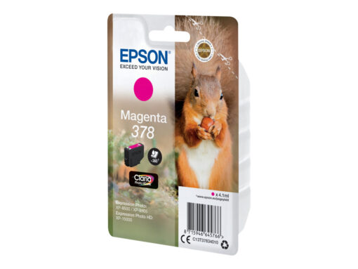 Epson 378 Magenta 360 sider Blæk C13T37834010