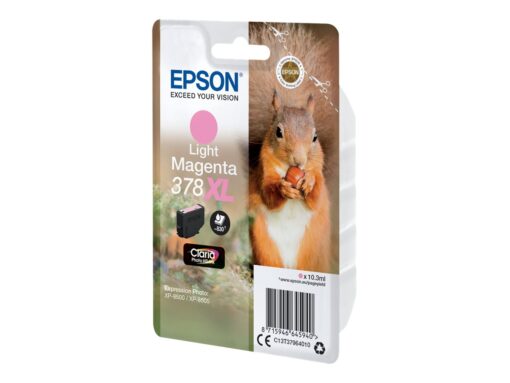 Epson 378XL Lys magenta 830 sider Blæk C13T37964010