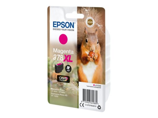 Epson 378XL Magenta 830 sider Blæk C13T37934010