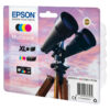 Epson 502/502XL Multipack Sort Gul Cyan Magenta