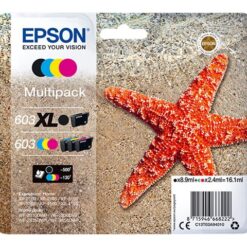 Epson 603 Multipack - 4 pakker - sort, gul, cyan, magenta - original - blækpatron