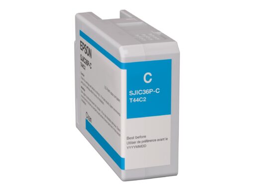 Epson SJIC36P(C) Cyan Blæk C13T44C240