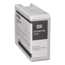 Epson SJIC36P(K) Sort Blæk C13T44C140