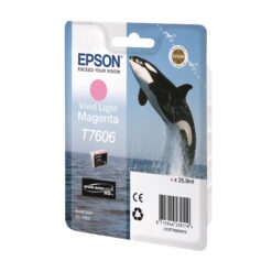 Epson T7606 Levende lyserød Blæk