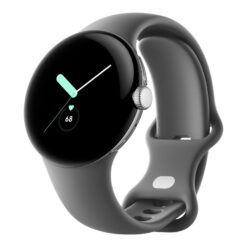 Google Pixel Watch 41mm Silver Träkol