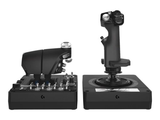 Logitech X56 H.O.T.A.S. Joystick og speeder