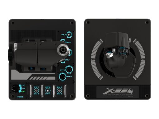 Logitech X56 H.O.T.A.S. Joystick og speeder
