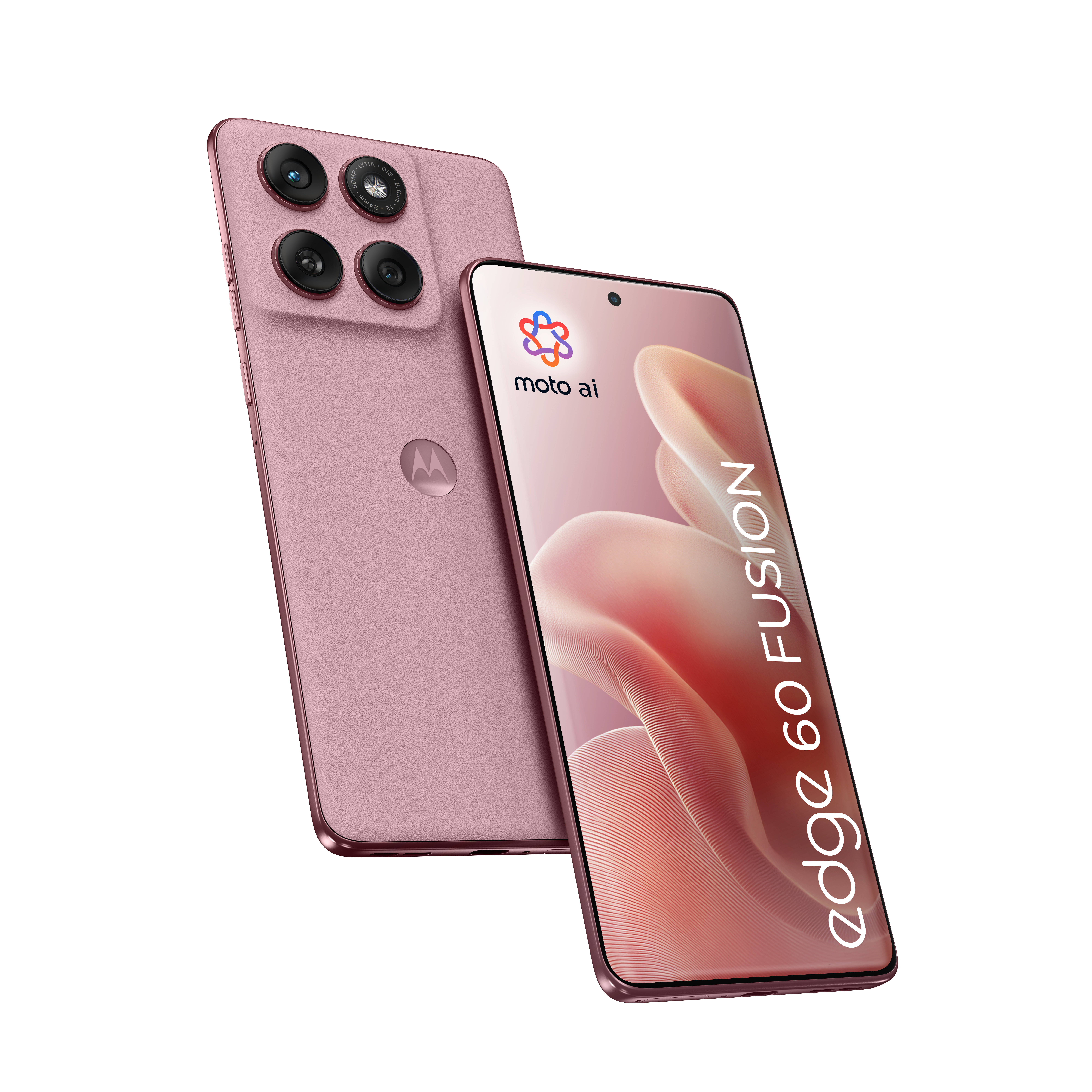 Motorola edge 60 fusion 16,9 cm (6.67") Dual SIM Android 15 5G USB Type-C 8 GB 256 GB 5200 mAh Lyserød