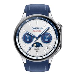 OnePlus Watch 2 46 mm Blå Sølv Smart ur