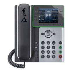 Poly Edge E320 VoIP-telefon Sort