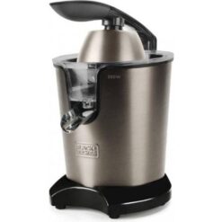 Black & Decker BXCJ350E citruspresser og juicemaskine Frugtpresser 350 W Sort, Rustfrit stål