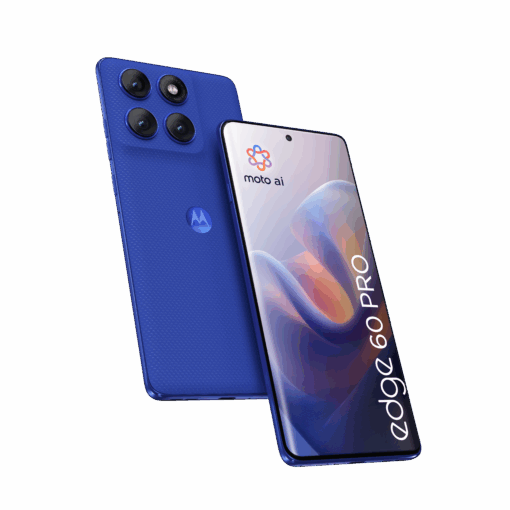 Motorola edge 60 pro 16,9 cm (6.67") Dual SIM Android 15 5G USB Type-C 12 GB 512 GB 6000 mAh Blå