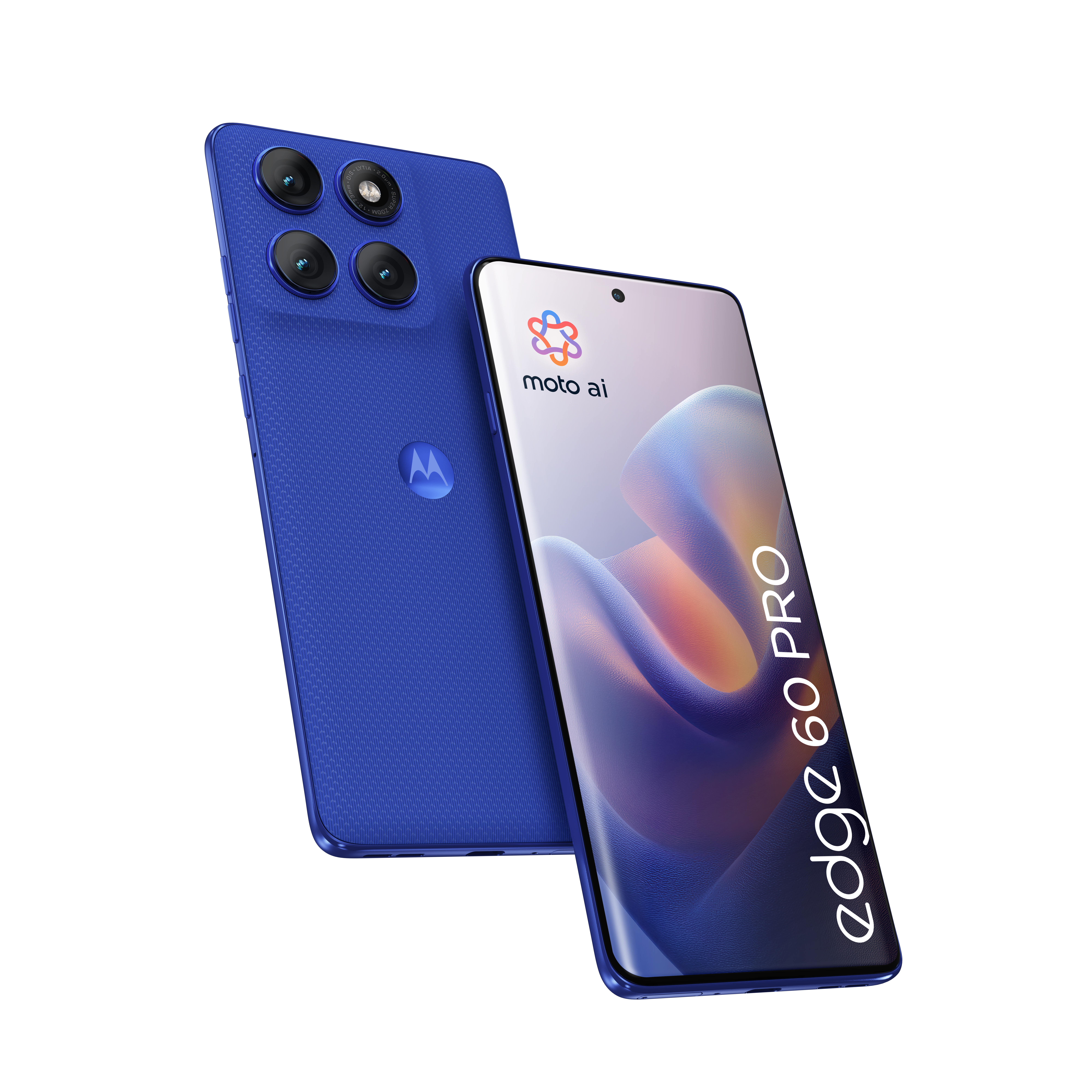 Motorola edge 60 pro 16,9 cm (6.67") Dual SIM Android 15 5G USB Type-C 12 GB 512 GB 6000 mAh Blå