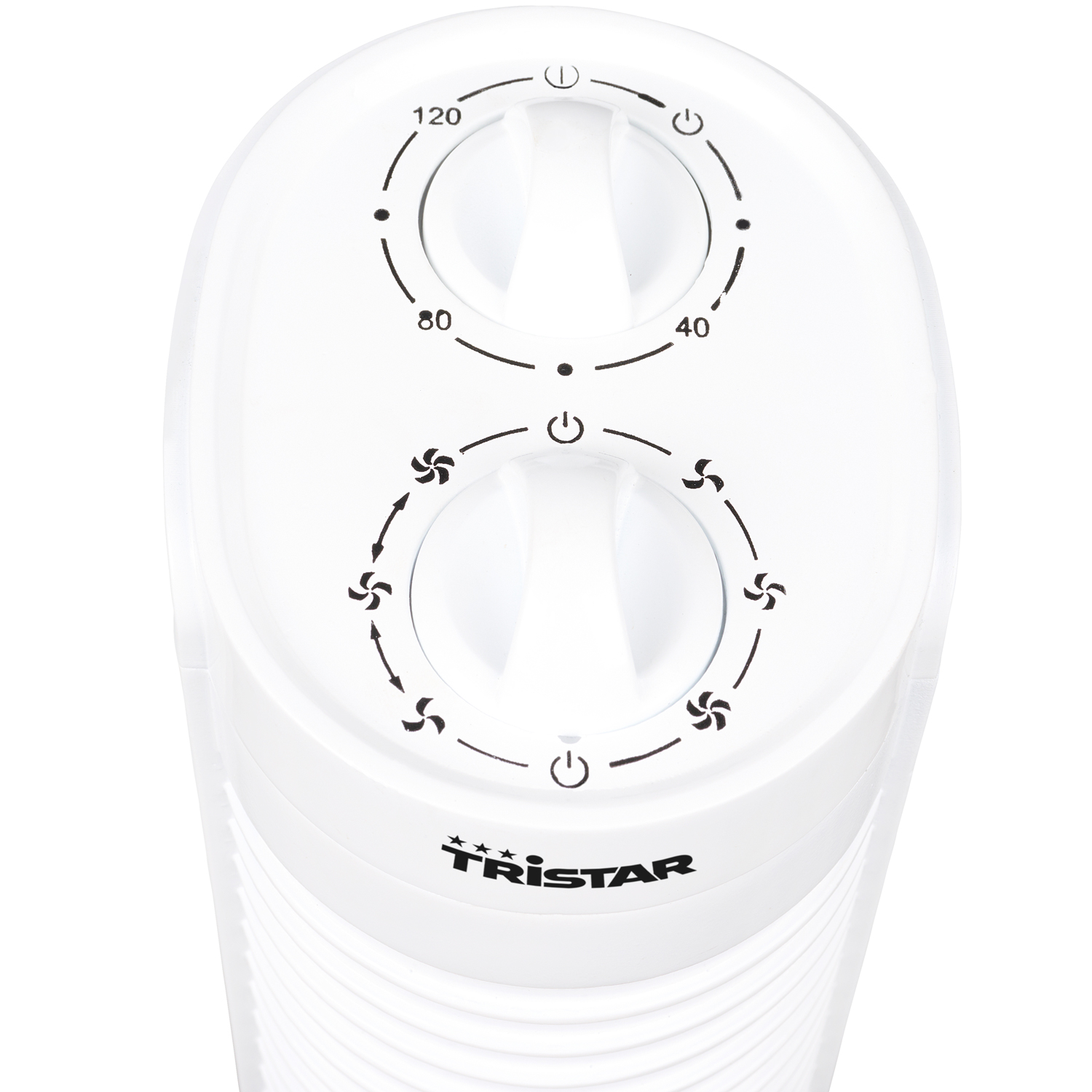 Pelarfläkt med timer