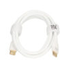 Rvelon Laddkabel USB C till USB C Silikon 240W - 1M Vit