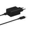 Samsung 45 W snabbladdare med medföljande USB-C till USB-C-kabel 1,8 m