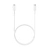 Samsung USB-C Kabel 60W 1m - Vit