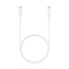Samsung USB-C till USB C kabel EP-DG980BWE - Vit
