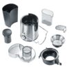 SEVERIN ES 3566 Saftpresser 1.5liter Rustfrit stål/sort