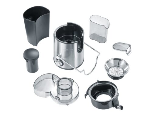SEVERIN ES 3566 Saftpresser 1.5liter Rustfrit stål/sort