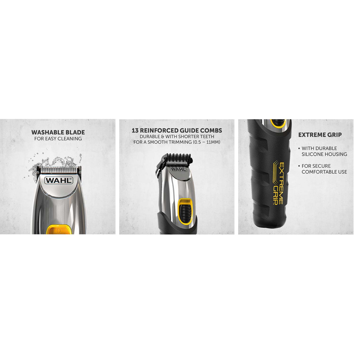 Skäggtrimmer Extreme Grip - NO-Slip