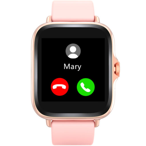 SmartWatch 1,44" display Hjärtsensor Rosa
