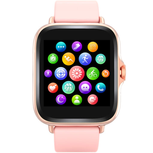 SmartWatch 1,44" display Hjärtsensor Rosa