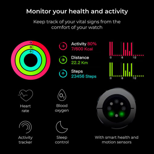 Smartwatch Olympo - black