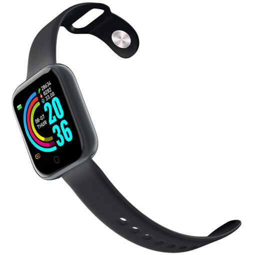 Trainerbeat Smartwatch med två armband Svart + Lila