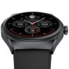 Trainerhalo Smartwatch med rund urtavla Svart